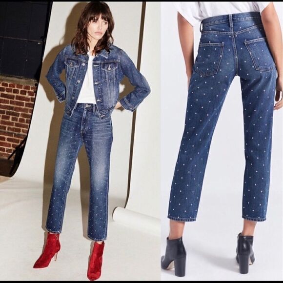CURRENT ELLIOT HIGHRISE VINTAGE CROPPED SKINNY 31 - Picture 1 of 5